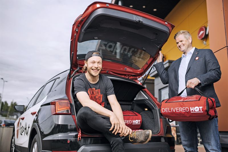 Pizza gasum biokaasu