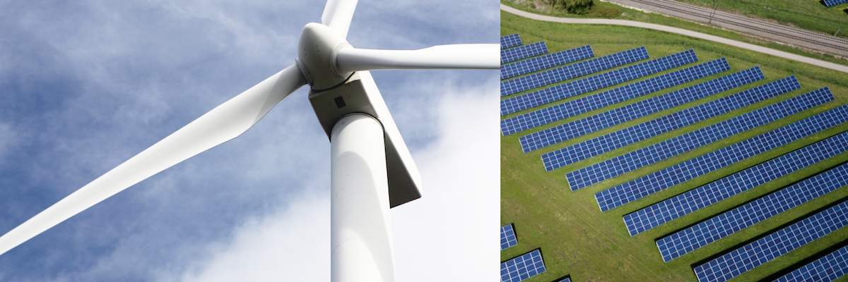aurinkosähkö ja tuulivoima