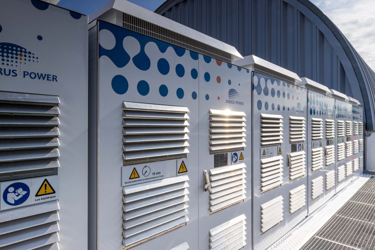 ESS Riihimaki sähkövarasto akku