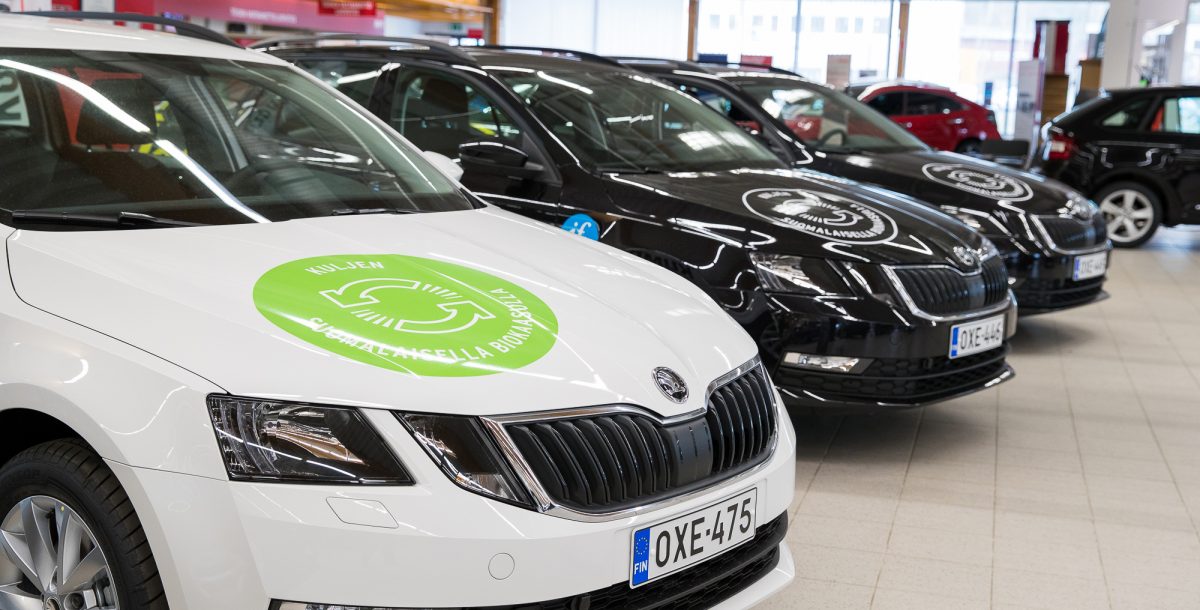 Gasum Saipa biokaasuauto