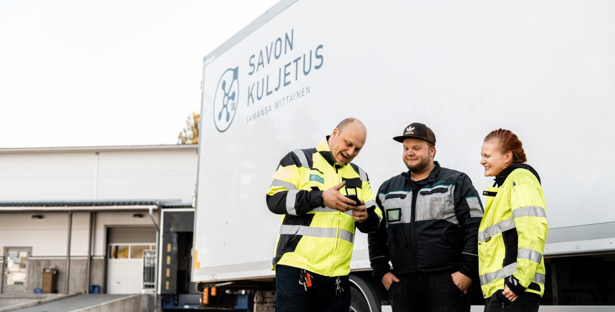 biokaasu Gasum jakeluauto