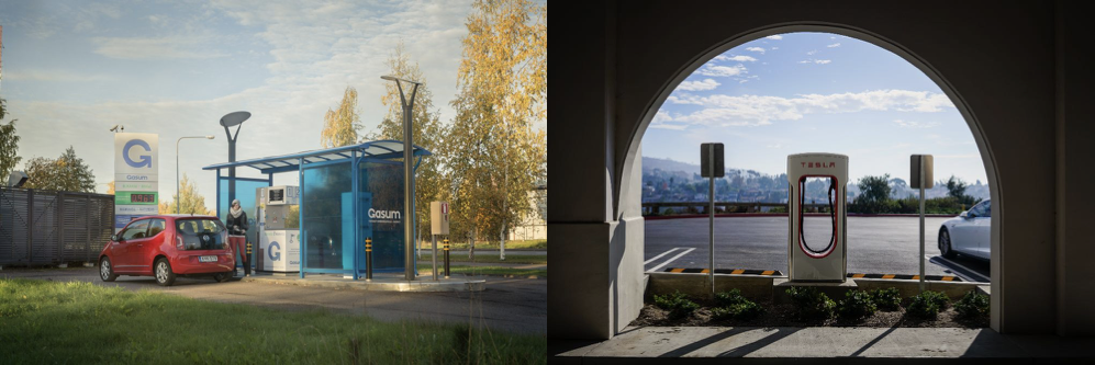 biokaasu sähköauto